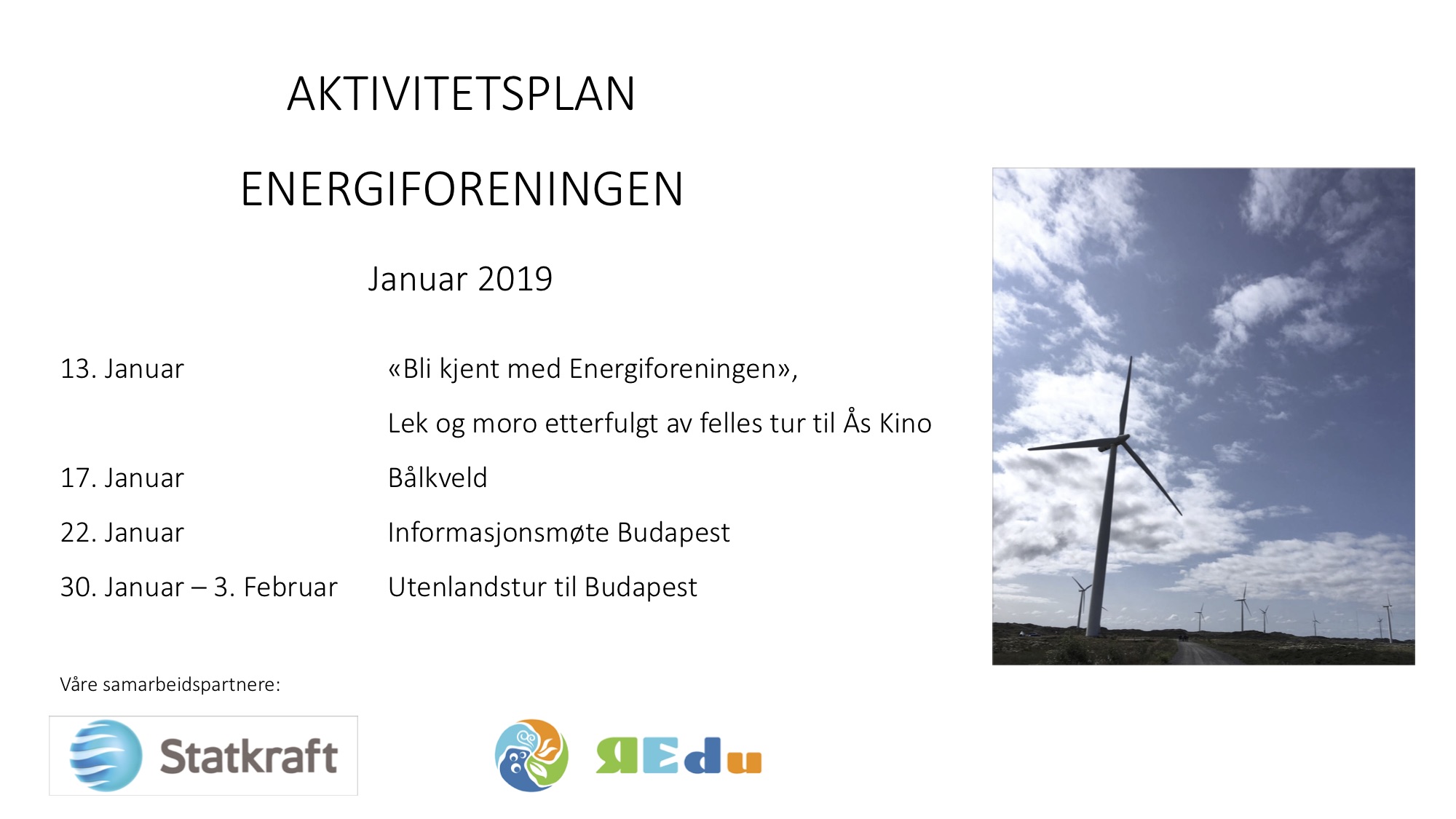 aktivitetsplan januar